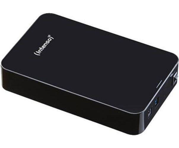 Intenso Memory Center - Festplatte - 8 TB - extern (Stationär) - 3.5" (8.9 cm) - USB 3.0 - 5400 U/min - Puffer: 32 MB - Schwarz afbeelding 1