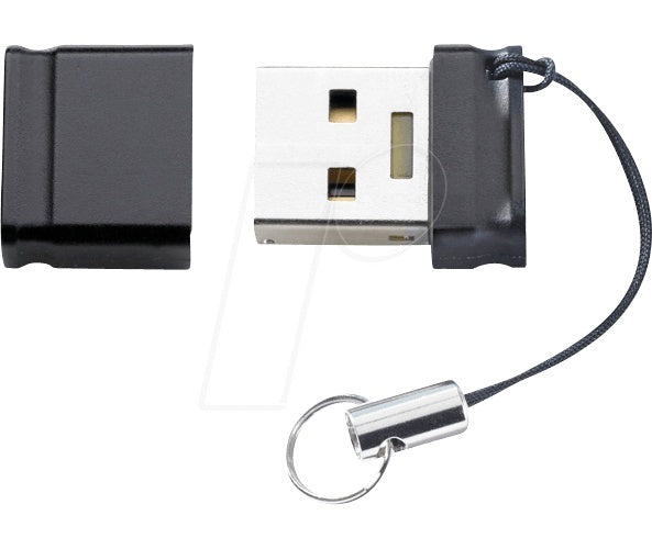Intenso USB Drive 3.0 128 GB Stick Slim Line - 128 GB USB-Stick USB Typ-A 3.2 Gen 1 (3.1 Gen 1) Schwarz (3532491) afbeelding 1