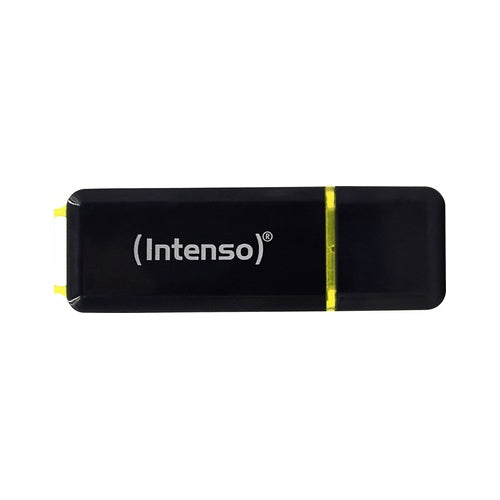 Intenso High Speed Line - USB-Flash-Laufwerk - 256 GB - USB 3.1 - Schwarz, Gelb afbeelding 1