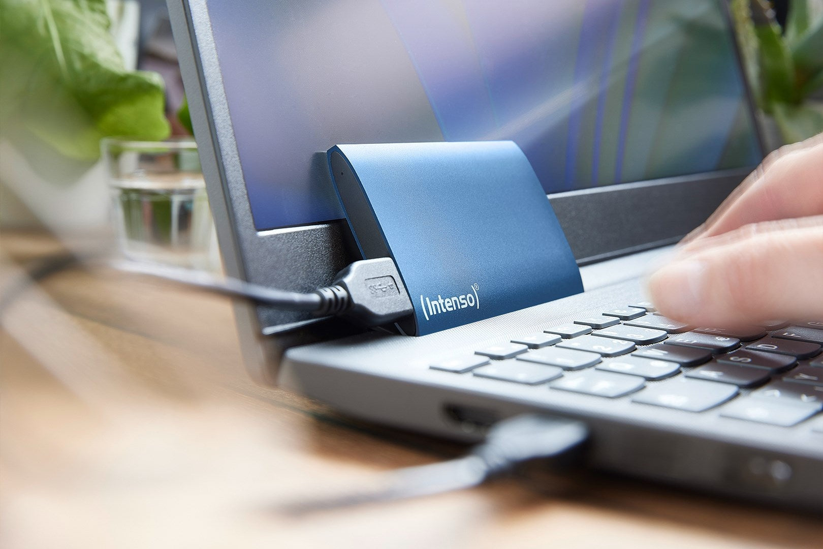 Intenso PREMIUM - SSD - 2 TB - extern (tragbar) - 1.8" (4.6 cm) - USB 3.2 Gen 1x1 - Anthrazit afbeelding 5