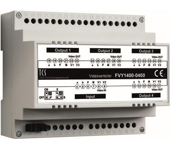 Videosignalverteiler 4fach VT04-SG FVY1400-0400 (FVY1400-0400) afbeelding 1