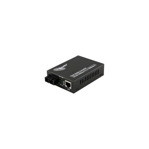 ALLNET ALL-MC105G-SC-SM - Medienkonverter - 1GbE - 10Base-T, 1000Base-LX, 100Base-TX, 1000Base-T - RJ-45 / SC Single-Modus - bis zu 20 km (ALL-MC105G-SC-SM) afbeelding 1