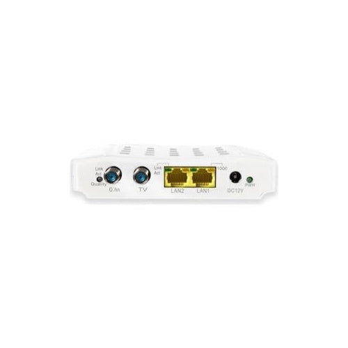 ALLNET ALL-GHN102-COAX - IEEE 802.1p,IEEE 802.3ab,IEEE 802.3az,IEEE 802.3u - Verkabelt - G.hn - TV - Network bridge - Weiß - 12 V (ALL-GHN102-Coax) afbeelding 1
