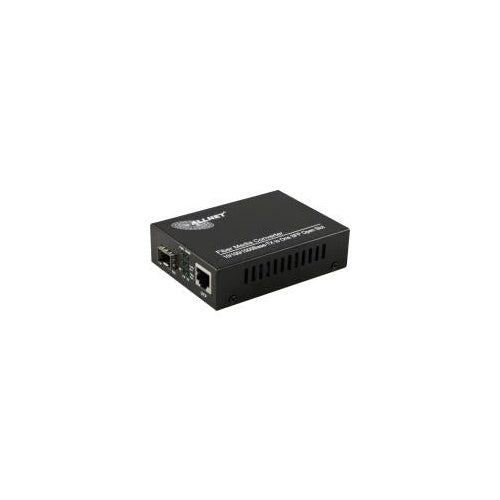 ALLNET ALL-MC104G-SFP1 - IEEE 802.3,IEEE 802.3ab,IEEE 802.3u,IEEE 802.3x,IEEE 802.3z - Gigabit Ethernet - 10BASE-T,100BASE-TX,1000BASE-T - 1000BASE-LX,1000BASE-SX - Voll - Halb - Cat5,Cat5e,Cat6 (ALL-MC104G-SFP1) afbeelding 1
