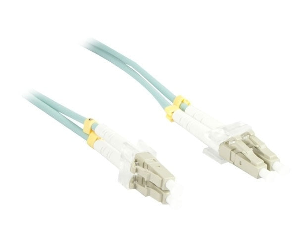 Synergy 21 80m OM3 LC - LC - LC - LC - Männlich/männlich - OM3 - Blau - Multi-mode (S216242) afbeelding 1