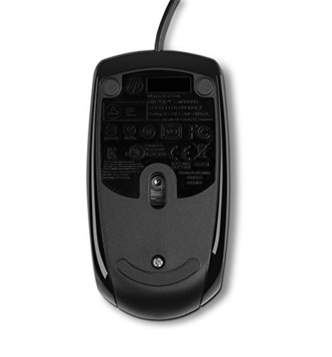 HP X500 - Maus - optisch - 3 Tasten - verkabelt - USB (E5E76AA#ABB)