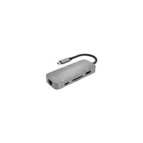 TERRATEC CONNECT C8 - Docking Station - USB-C - HDMI - GigE afbeelding 1