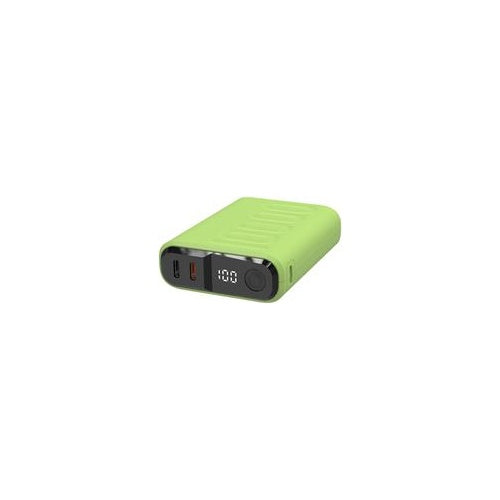 Powerbank RealPower PB-10000C PD+,3xType-C,hellgrün (458438) afbeelding 1