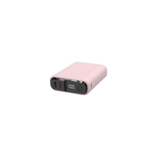 Powerbank RealPower PB-10000C PD+ mit 3xType-C,Rose (458441) afbeelding 1