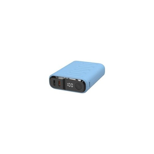 Powerbank realPower PB-10000C PD+ mit 3x Type-C,Purple (458442) afbeelding 1