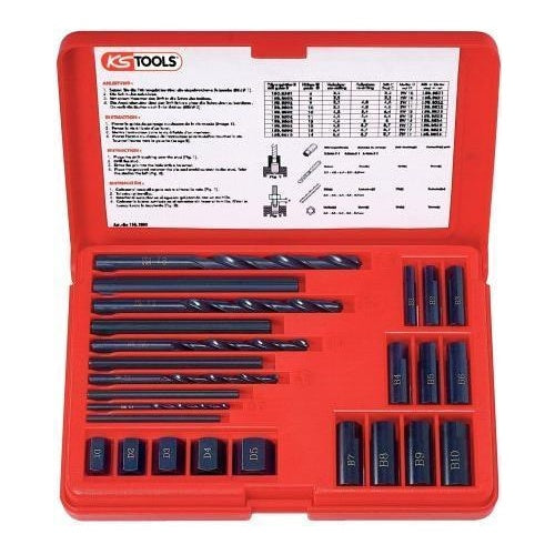 KS TOOLS Gewindeausdreh-Satz, 25-tlg. (150.1305) afbeelding 1