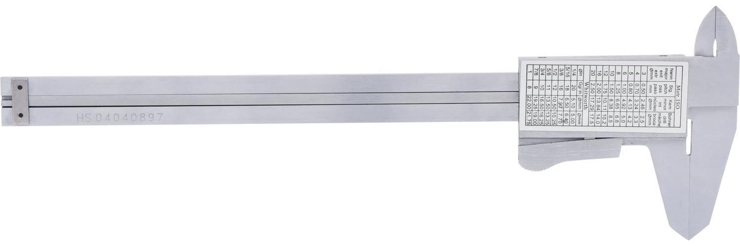 KS TOOLS Taschen-Messschieber 0-150mm, 235mm (300.0510) afbeelding 1