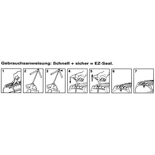 KS TOOLS Reifenvulkanisier-Satz, 5-tlg. 100mm Fäden (150.1070) afbeelding 2