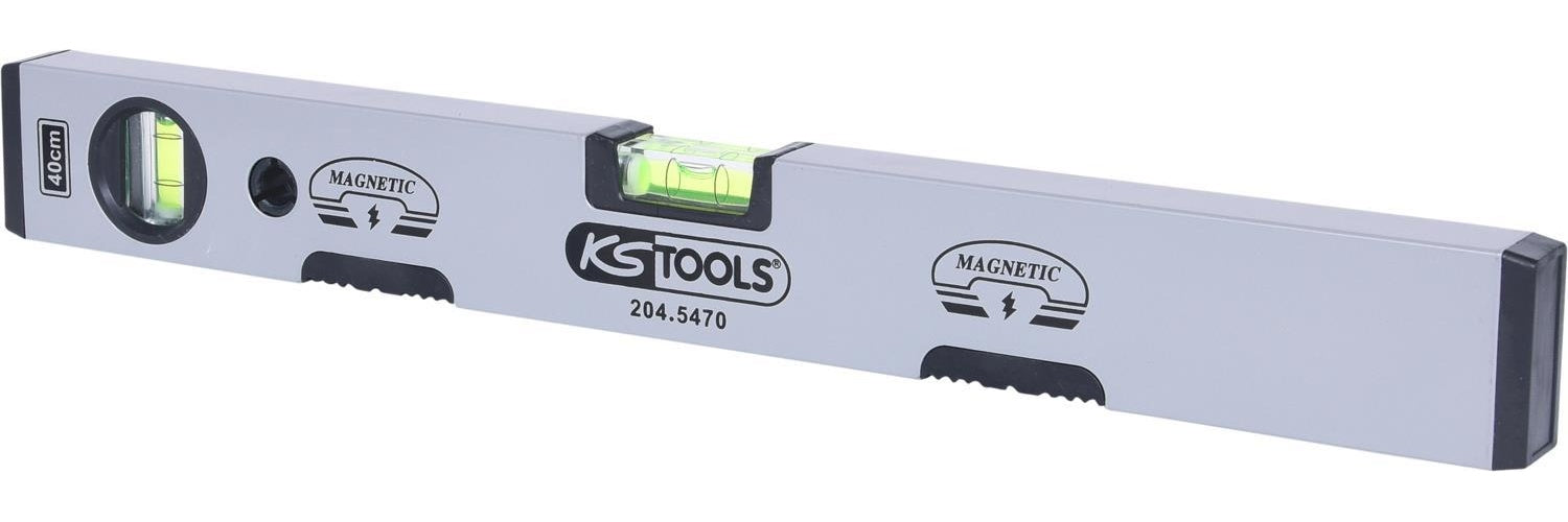 KS TOOLS Aluminiumprofil-Wasserwaage,magnetisch,400mm (204.5470) - 4042146544150 - image 1
