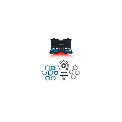 KS TOOLS Wellendichtring und Simmerring Montagewerkzeug-Satz, 24-tlg. (700.1280) afbeelding 1