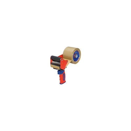 Tesa pack Handabroller Premium 75mm rot-blau (06075-00000-02) afbeelding 1