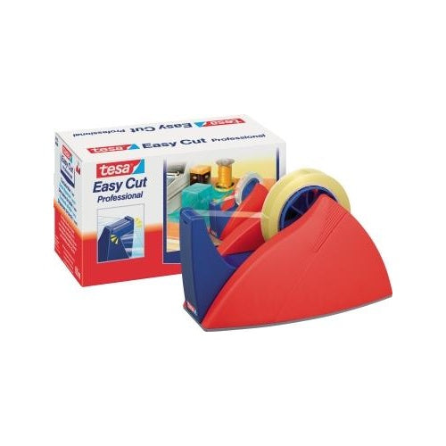 TESA 57422-00 Klebefilm-Abroller Blau - Rot (57422-00000-01) afbeelding 1
