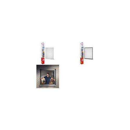 tesa Fliegengitter ALU FALT Faltrahmen 1,4x1,4m anthrazit (55214-00001-00) afbeelding 1