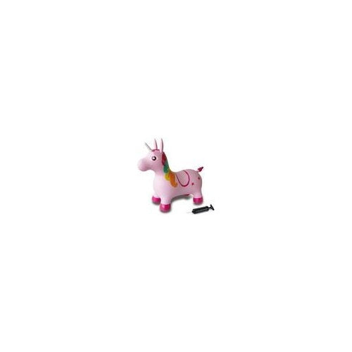 Jamara Hüpftier Einhorn bunt mit Pumpe (460316) - 4042774442910 - image 1