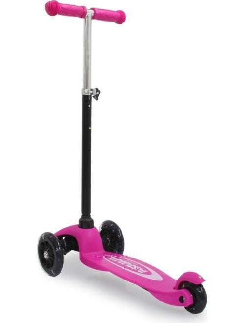 Jamara KickLight Scooter pink - Kinder - Dreiradroller - Schwarz - Pink - Weiblich - Asphalt - 50 kg (460497) afbeelding 1