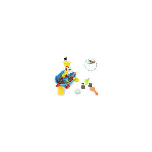 Jamara Sand- und Wasserspieltisch Pirat Jack 21 Teile (460570) afbeelding 1