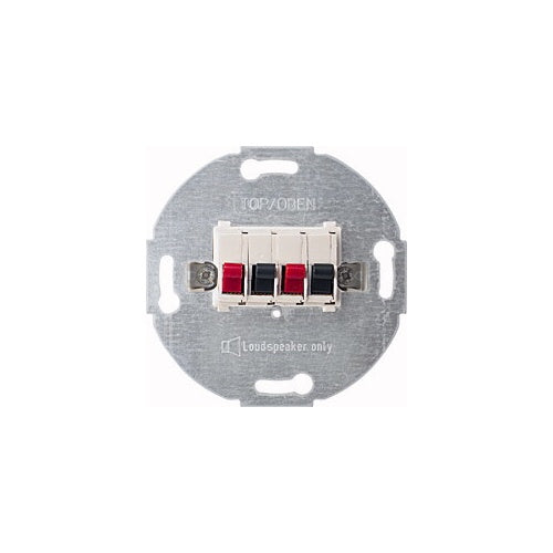 Merten 467014 Steckdose Schwarz - Metallisch - Rot (467014) afbeelding 1