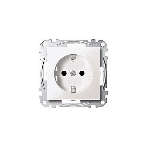 MERTEN SCHUKO-Steckdose 16A MEG2300-0319 Thermoplast brillant 250V polar-ws MEG23 MEG2300-0319 (MEG2300-0319) afbeelding 1
