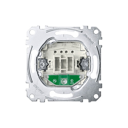 MERTEN Taster-Einsatz MEG3160-0000 mit Orientierungslicht MEG3160-0000 MEG3160-0000 (MEG3160-0000) afbeelding 1