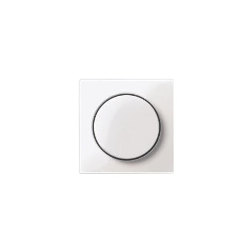 MERTEN Zentralplatte MEG5250-0319 Thermoplast polar-ws mit Drehknopf MEG52 MEG5250-0319 (MEG5250-0319) afbeelding 1