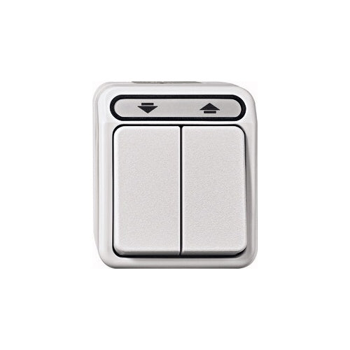 MERTEN Rollladenschalter 1p MEG3715-8029 lichtgrau AQUASTAR MEG3715-8029 MEG3715-8029 (MEG3715-8029) afbeelding 1