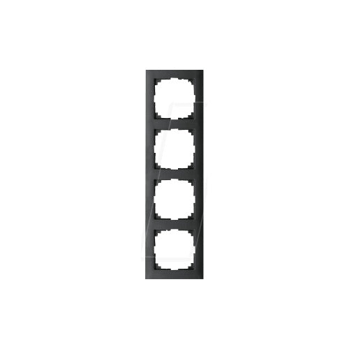 MERTEN M-Pure-Rahmen 4-fach MEG4040-3614 anthrazit MEG4040-3614 MEG4040-3614 (MEG4040-3614) afbeelding 1
