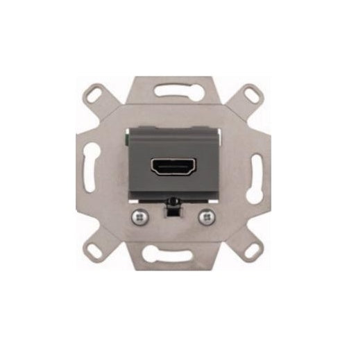 Merten MEG4583-0000. Buchsen-Typ: HDMI. Produktfarbe: Grau. Anzahl enthaltener Produkte: 1 Stück(e) (MEG4583-0000) afbeelding 1