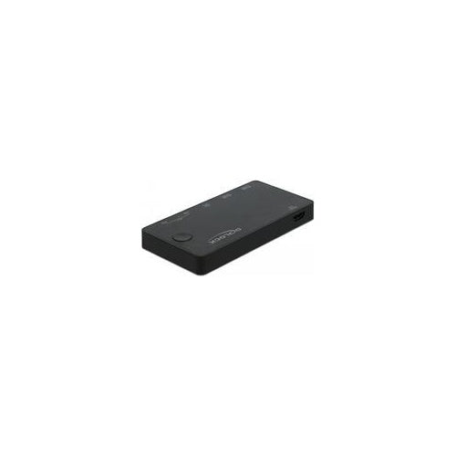 DeLOCK 11477 Tastatur/Video/Maus (KVM)-Switch Schwarz (11477) afbeelding 1