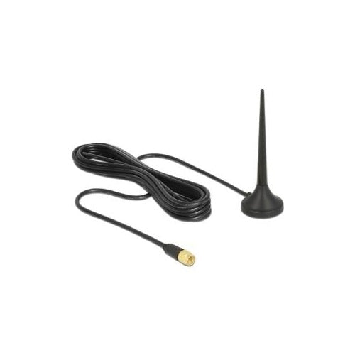 DeLOCK - Mobiltelefon-/Wi-Fi-Antenne - Innen / Außen - DECT, UMTS, GSM, LTE, Bluetooth, WLAN 2,4 GHz, ZigBee, Z-Wave, LoRa 868 MHz / 915 MHz (12416) afbeelding 1