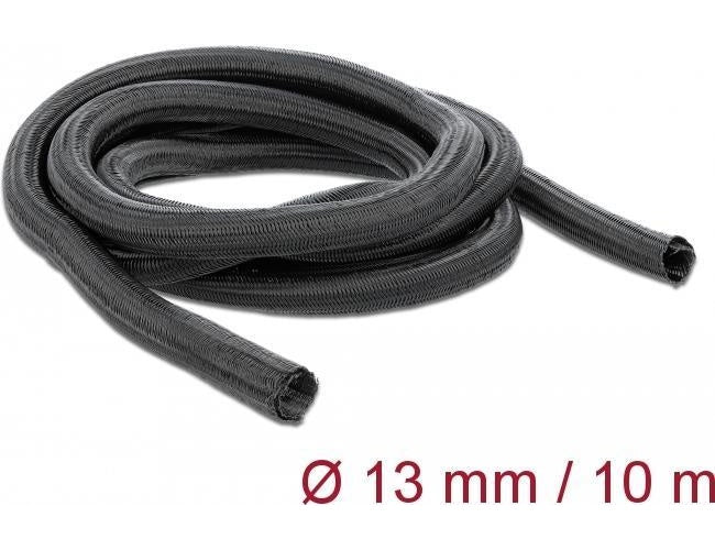 DeLOCK - Braided sleeving - 10,0m - Schwarz (18922) afbeelding 1
