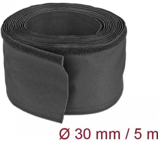 DeLOCK - Cable sleeving - 5,0m - Schwarz (19191) - 4043619191918 - image 1