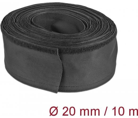 DeLOCK - Cable sleeving - 10,0m - Schwarz (19193) afbeelding 1