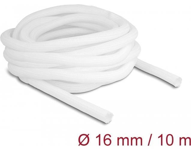 Delock - Geflechtschlauch - 16 mm diameter - 10,0m - weiß (20814) afbeelding 1