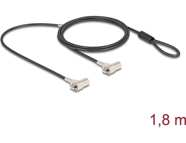 Navilock Dual Notebook Sicherungskabel (20934) - 4043619209347 - image 1