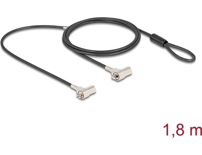 Navilock Dual Notebook Sicherungskabel (20936) - 4043619209361 - image 1