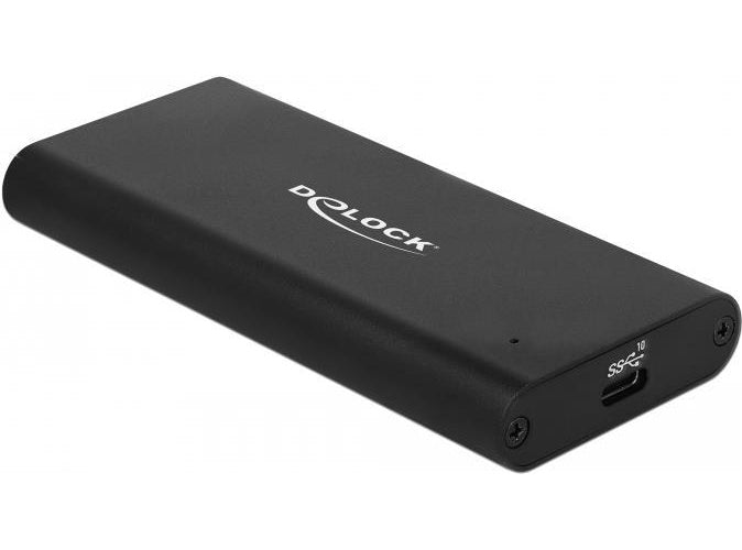 Delock - Speichergehäuse - M.2 - M.2 NVMe Card - USB 3,1 (Gen 2) - Schwarz (42614) afbeelding 1