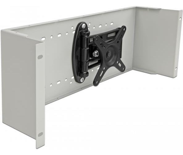 Delock - Montagekomponente (Gelenkarm) - für LCD-Display - Metall - Grau - am Wagen montierbar afbeelding 1