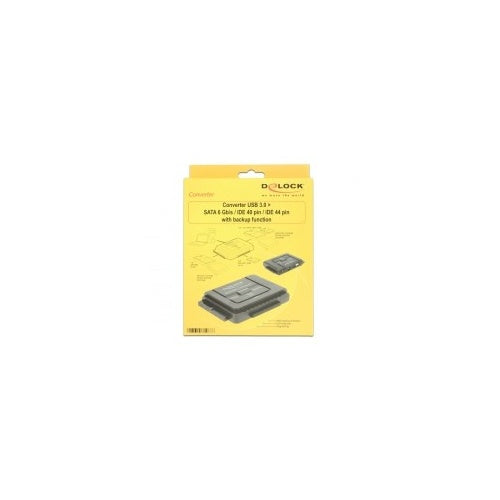 DeLOCK - Speicher-Controller - ATA-133 / SATA 6Gb/s - 600MBps - USB3.0 (61486) afbeelding 2