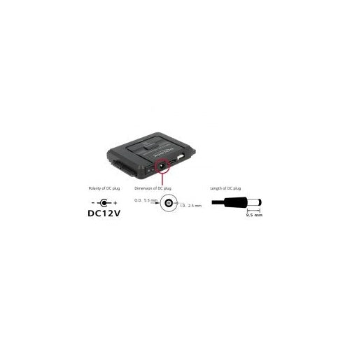 DeLOCK - Speicher-Controller - ATA-133 / SATA 6Gb/s - 600MBps - USB3.0 (61486) afbeelding 5