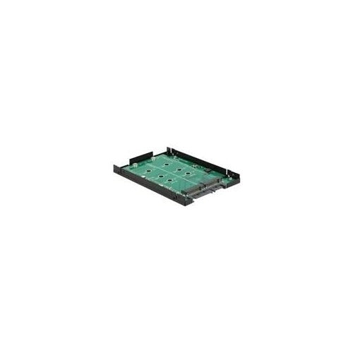 DeLOCK Converter 22 pin > M.2 NGFF - Speicher-Controller - SATA 6Gb/s - 600MBps - RAID 0, 1, JBOD - SATA 6Gb/s (62590) afbeelding 1