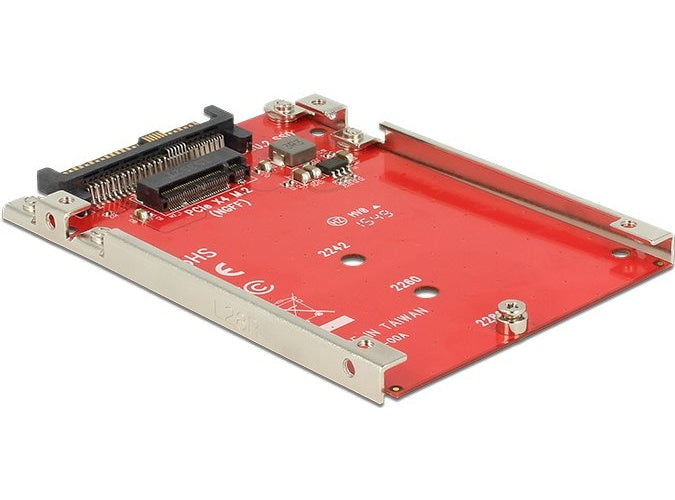 Delock 2.5? Konverter U.2 SFF-8639 > M.2 NVMe Key M - 7 mm (62725) afbeelding 1