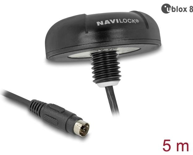 Navilock NL-803P EVA-M8Q MD6 Seriell PPS Multi GNSS Empfänger u-blox 8 5 m (62798) afbeelding 1
