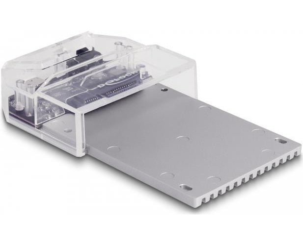 Delock - SSD-Dockingstation - 2.5" (6.4 cm) - Ultra M.2 Card - USB-C 3.2 (Gen 2) - Schwarz afbeelding 1