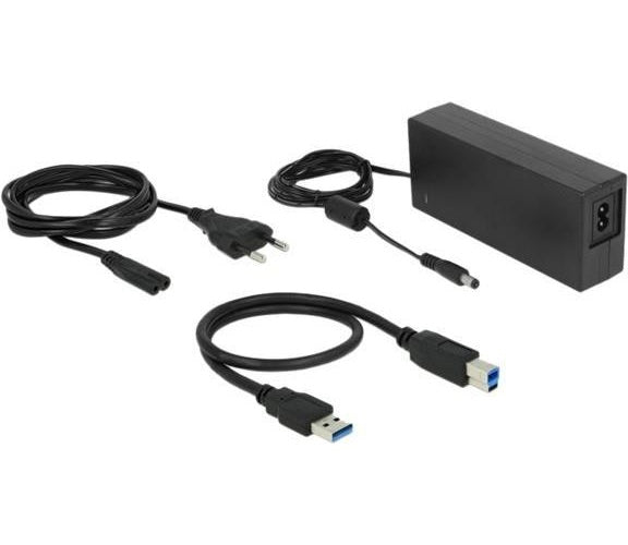 Delock USB 3.0 Dockingstation für 4 x SATA HDD / SSD mit Klon Funktion (64063) afbeelding 1