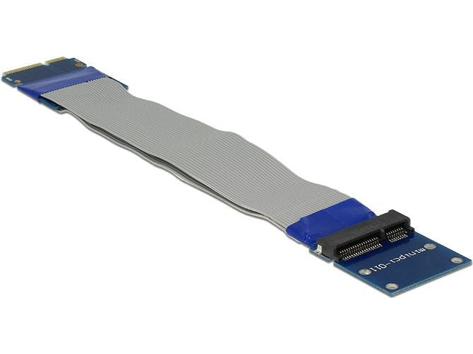 Delock Extension Mini PCI Express / mSATA male > slot riser card - Interne Bus-Erweiterung (65837) afbeelding 1